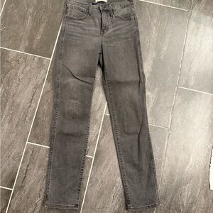 Madewell Midrise Stove Pipe Jeans